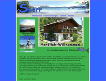 Tablet Screenshot of ferienwohnung-sperr.de